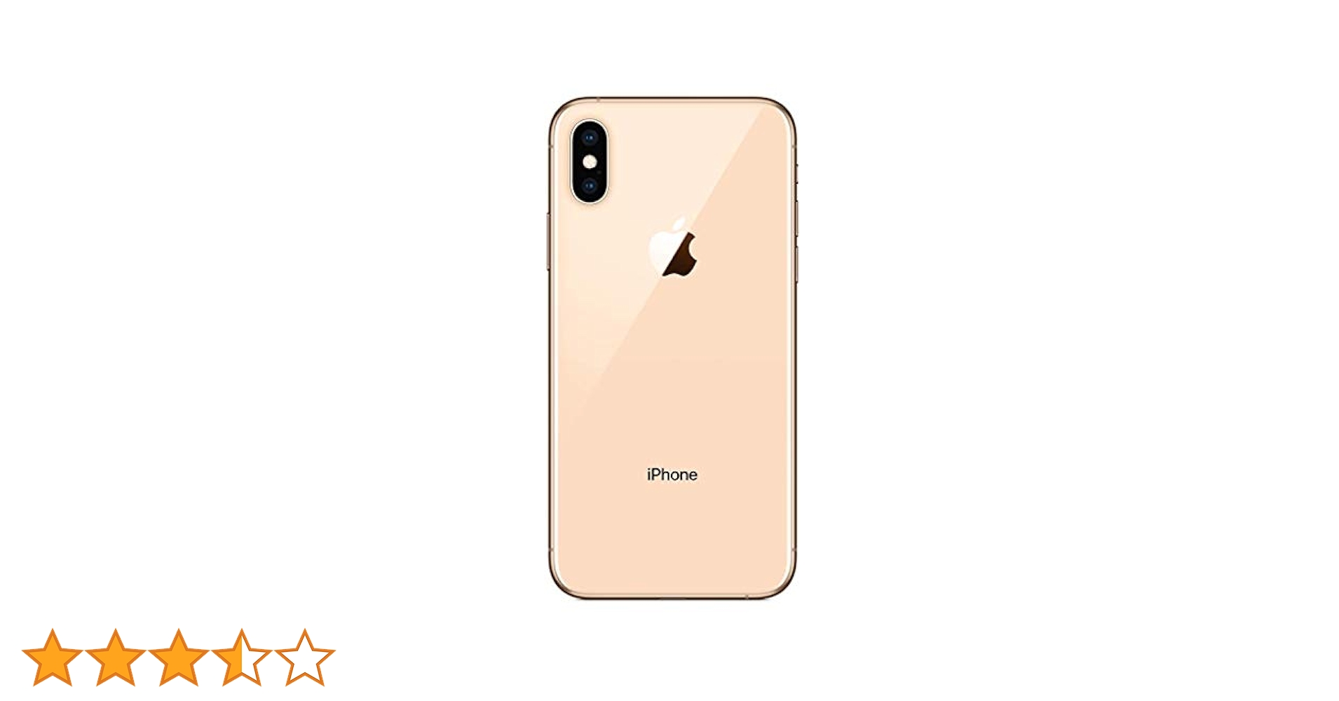 Apple iPhone Xs, 512GB, Gold - Fully Unlocked (Renewed
